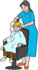 Hair Cut Hairstyle Buzz Razor - Free Image On Pixabay Gambar Kartun Tukang Cukur Png