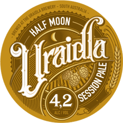 Uraidla Half Moon Session Pale Ale - Label Png