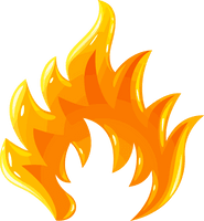 Lohri Yellow Flame For Happy Background - Free PNG