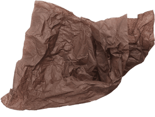 Crumpled Paper - Cushion Png