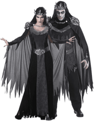 Gothic Couple Png Official Psds - Evil King And Queen Costume