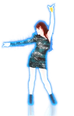 Just Dance 1 Dancers - Just Dance 2015 Png