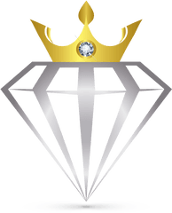 Create A Logo Free - Online Jewelry Crown On Diamond Logo Diamond Logos With Crown Png