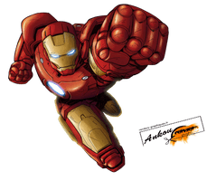 Chibi Robot Iron Man Free Transparent Image HQ - Free PNG