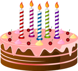 Free Birthday Cake Clipart Transparent - Birthday Cake Transparent Background Png