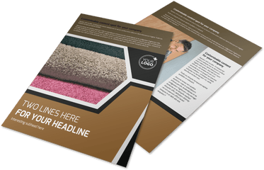 Carpet U0026 Flooring Flyer Template Mycreativeshop - Horizontal Png