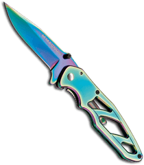 Boker - Rainbow501mb627 Get A Knife Utility Knife Png