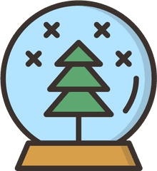 Snow Globe Png Icon 17 - Png Repo Free Png Icons Pino De Navidad