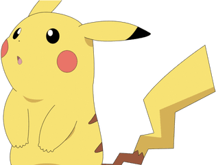 Pikachu Clipart Design - Pikachu Png Download Full Size Cartoon