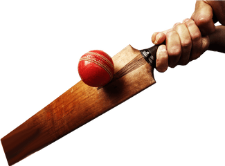 Cricket Bat And Ball Transparent Sports - Cricket Bat And Ball Transparent Background Png