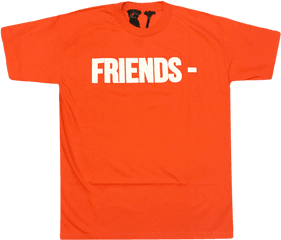 Vlone Orange Friends Png Logo