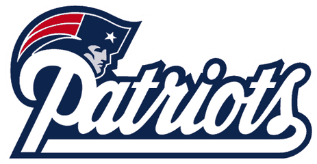 Patriots Sports Logo - New England Patriots Name Logo Png