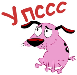 Courage The Cowardly Stickers Set - Courage The Cowardly Dog Png Tlgrm Eu