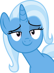 Friendship Is Magic - Mlp Trixie Smug Png