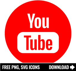 Free Youtube Logo Icon Symbol - Youtube Vector Png