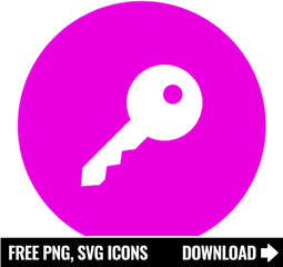 Free Key Icon Symbol - Client Icon Png