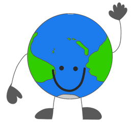 World Clipart Free Images - Happy Earth Cartoon Transparent Png