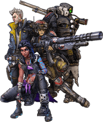 Borderlands - Borderlands 3 Vault Hunters Png