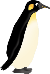 Funny Penguin Clip Art - Emperor Penguin Clipart Png