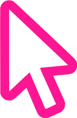 Deep Pink Cursor Icon - Free Deep Pink Cursor Icons Windows 10 Cursor Png