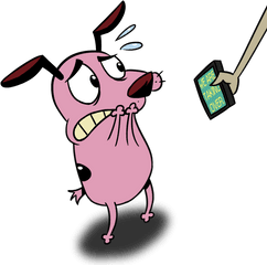 Courage The Cowardly Dog Png - Courage The Cowardly Dog Cute