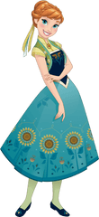 Elsa Clipart Frozen Birthday - Frozen Fever Anna Png