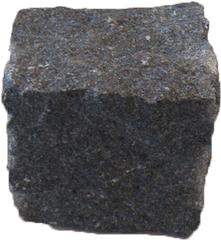 Black Stone Cobbles - Granito Preto Angola Amaciado Png