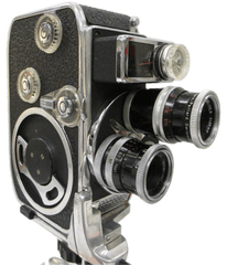 Download Hd Vintage Bolex Paillard 8mm Movie Camera - Movie Film Camera Png