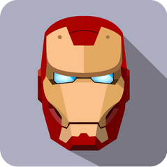 Superhero Phone Avatar Iron Icon- Man Cartoon - Free PNG