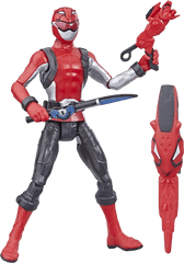 Sabanu0027s Power Rangers - Red Ranger 6u201d Action Figure By Red Ranger Beast Morphers Png