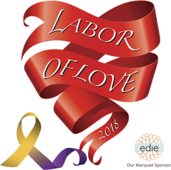 Download Hd Labor Of Love 2018 - Banner Vector Shape Blue Labor Of Love Logo Png