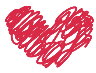 Heart Doodle Png Picture Library - Heart Doodle Clipart Transparent Background