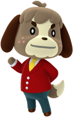 Digby - Digby From Animal Crossing Png