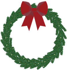 Contact Us - Wreath Png