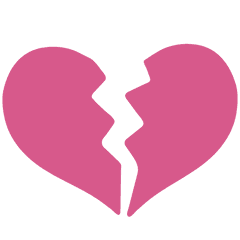 Broken Heart Emoji Png 1 Image - Android Broken Heart Emoji