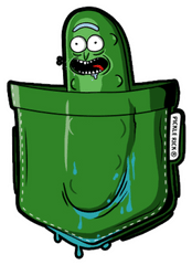 Sticker Maker - Logo Pickle Rick Png