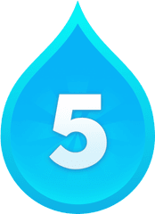 Five Sessions Sweated - Number Png