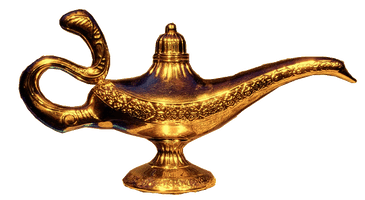 Genie Lamp PNG Free Photo