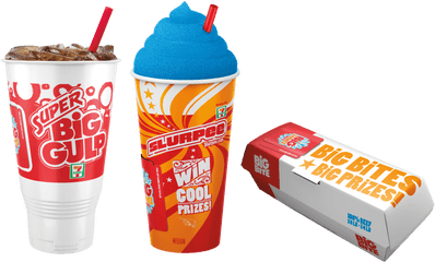 7 Eleven Big Summer Campaign - Big Gulp Png