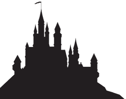 Castle Silhouette Disney Free PNG HQ