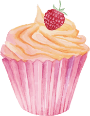 Download Happy Birthday To You Greeting Card Postcard - Watercolor Cupcake Png Vector