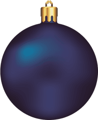 Blue Christmas Ball Ornament Clipart - Gifs Christmas Balls Png