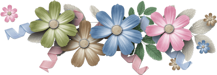 Sweet Pea Machine Embroidery Designs - Digital Scrapbooking Scrapbook Flower Png