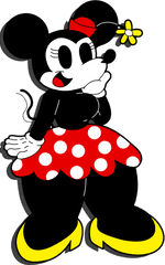 Princess Clipart Minnie Mouse - Minnie Mouse Inflation Png