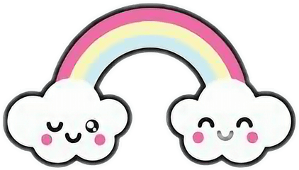 Rainbow - Kawaii Imagenes De Arcoiris Png