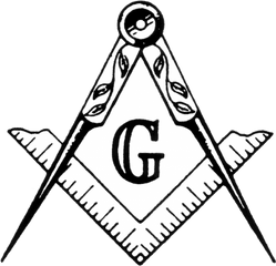 Become A Freemason - Set Square And Compass Png