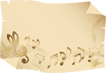 Musical Notes - Horizontal Png