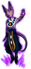 Beerus Godofdestruction - Sticker By Gipnovo Beerus God Of Destructuion Png