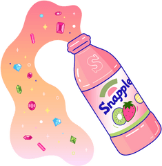 Why - Snapple Strawberry Kiwi Drawings Png