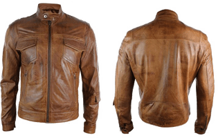 Leather Brown Jacket Download HQ - Free PNG